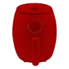 J-Jati Cool Touch Housing Dial/Digital Hot Air Healthy Frying Air Fryer (Red) (2.0L)