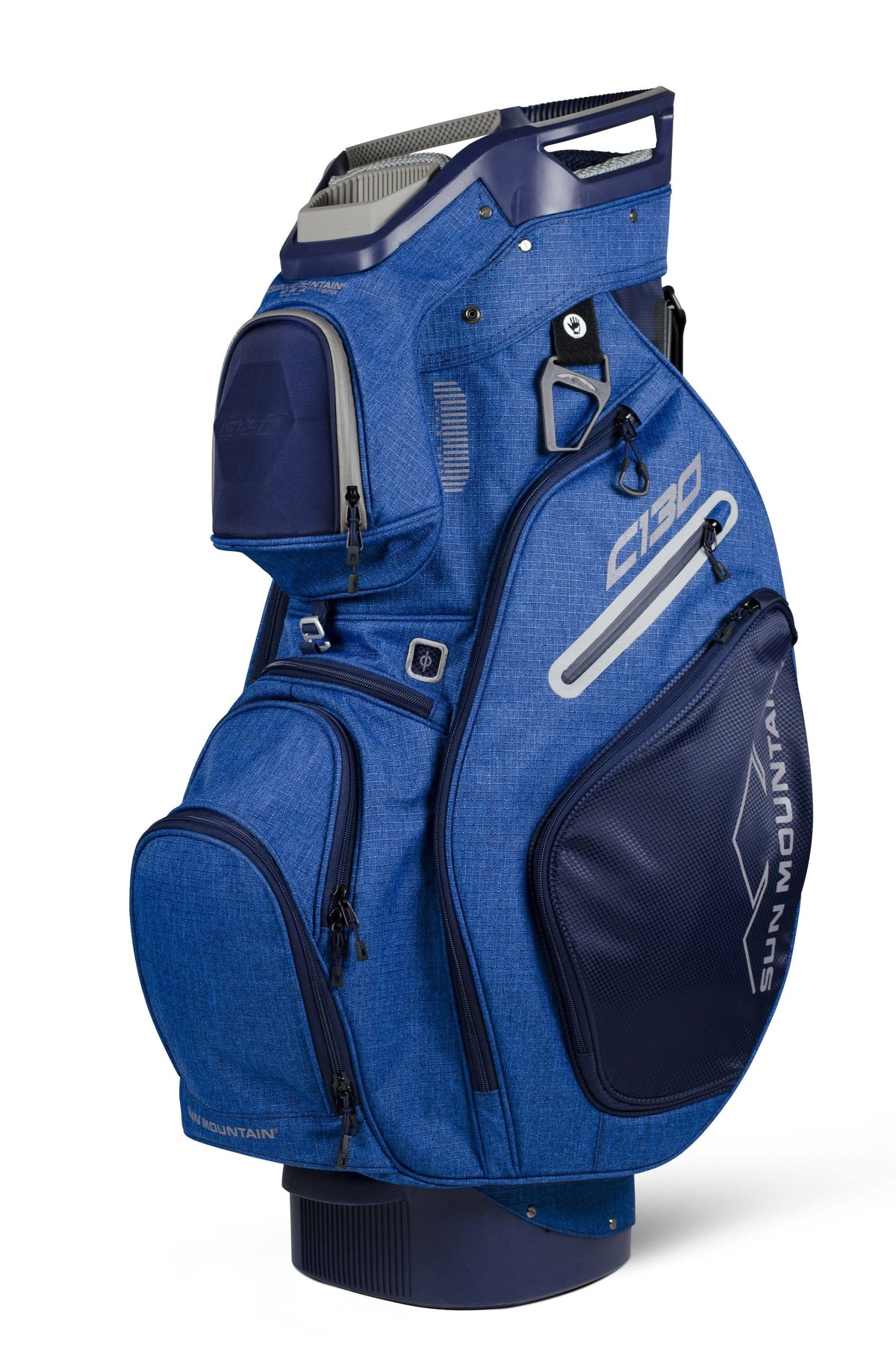 Sun Mountain 2018 C-130 Cart Bag | Navy/White/Red - Image 3