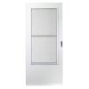 Emco 36 in. x 80 in. 100 Series White Self-Storing Storm Door