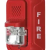 System Sensor P4RL Horn Strobe,Marked Fire,Wall or Ceiling