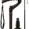 Ergocane Fully Adjustable Ergonomic Cane (Brown)