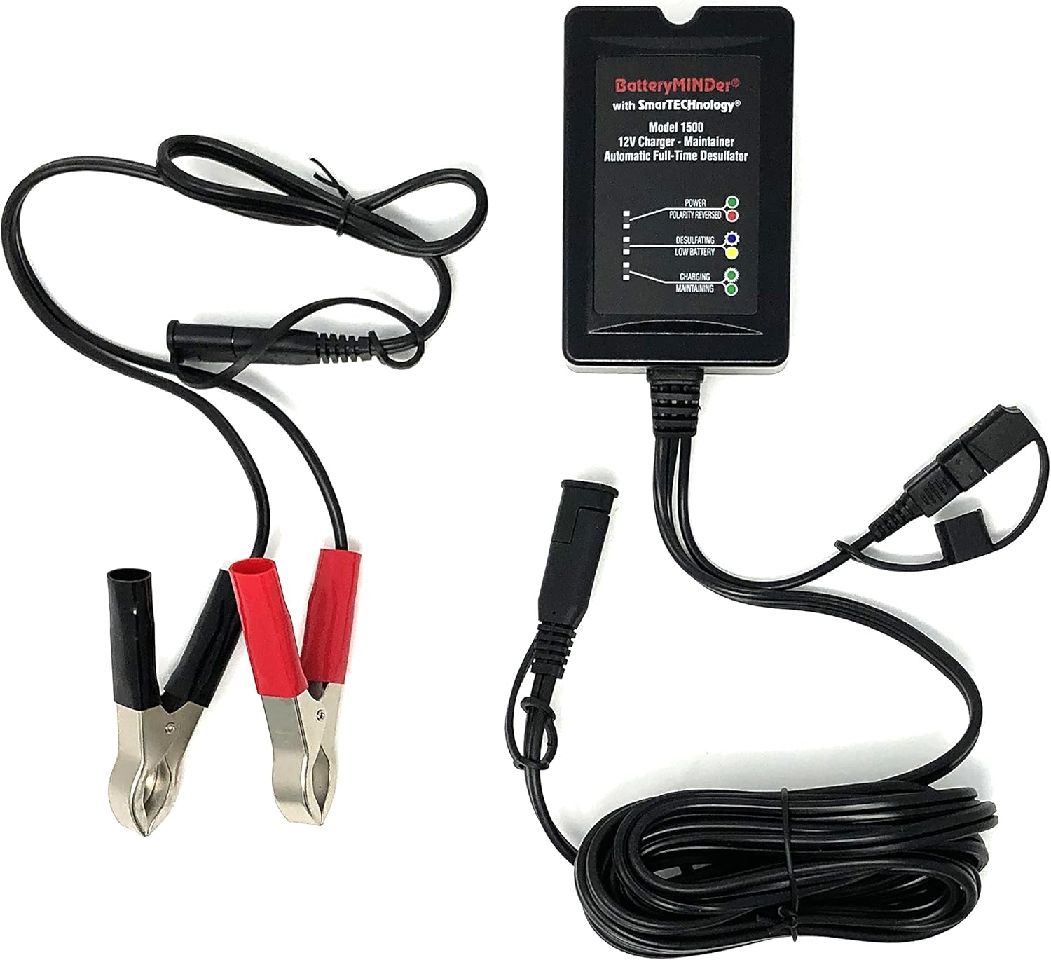 BatteryMINDer 1510: 12 Volt-1.5 Amp Battery Charger, Battery Maintainer, and Battery Desulfator ?C Designed for Cars, Trucks, Motorcycles, ATV, Boats, RV - Image 4