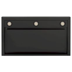 GE – 36 Convertible Range Hood – Black stainless steel